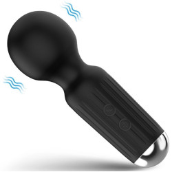 Generique Mini Wand TOUCH 10cm Noir
